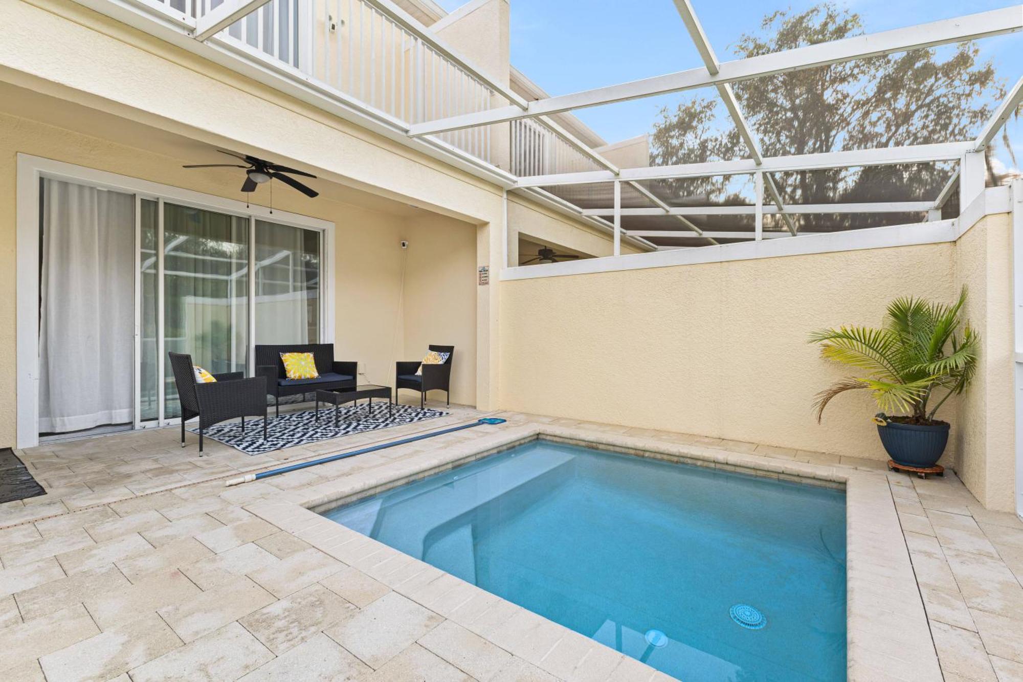 17319 Relaxing Home In Serenity Disney Area 3Bd 奥兰多 外观 照片